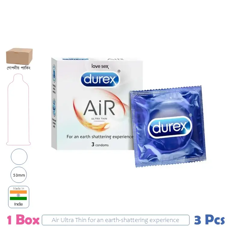 Durex Air Ultra Thin 1 Box (3 Pcs)