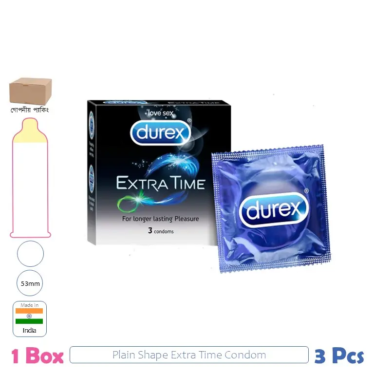 Durex Extra Time 1 Pack (3 Pcs)
