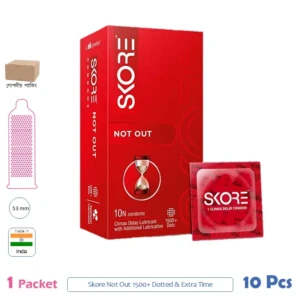CSKU100389 SKORE Not Out 1 Pack (10 Pcs)