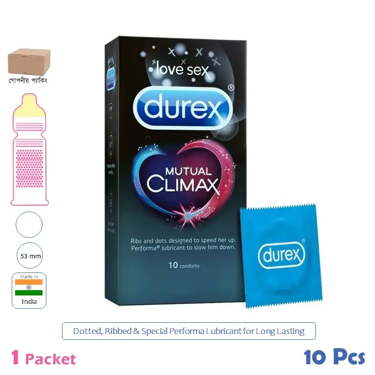 CSKU100392 Durex Mutual Climax 1 Pack (10 Pcs)