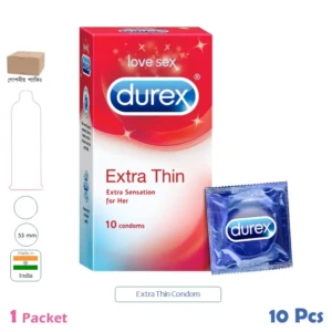 CSKU100399 Durex Extra Thin 1 Pack (10 Pcs)