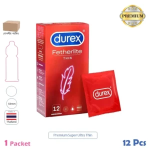 CSKU100480Durex Fetherlite Ultra Thin Condom 12pcs