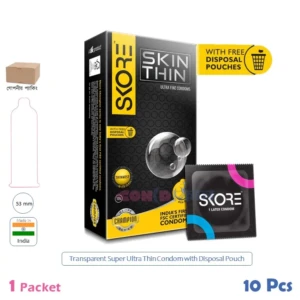 CSKU100492 SKORE SKIN THIN 1 Pack (10 Pcs)