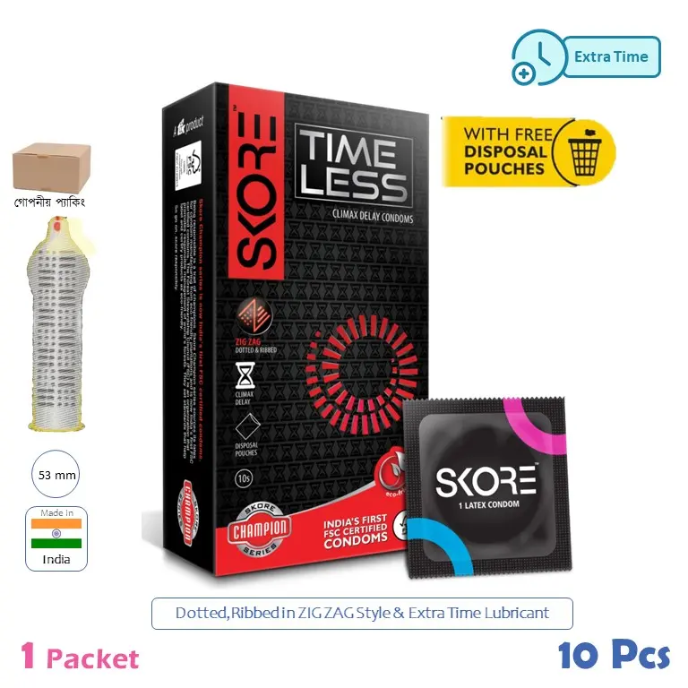 CSKU100494 SKORE TIME LESS 1 Pack (10 Pcs)