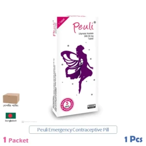 CSKU100840 Peuli Emergency Contraceptive Pill works in 5 Days 1 Pack (1 Pcs)