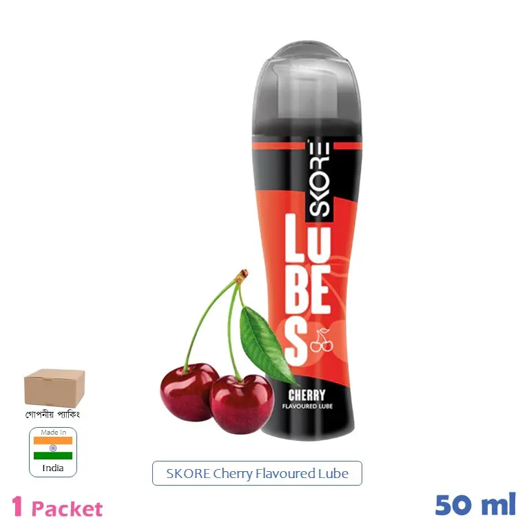 CSKU100871 SKORE Cherry Flavoured Lube 50ml