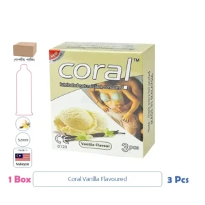 Coral Vanila Flavour 3 Pcs ( 1 Box )