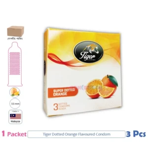 CSKU100135 Tiger Super Dotted Orange 1 Box (3Pcs)