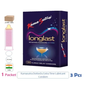 CSKU100495 Kamasutra Long Last 1 Pack (3 Pcs)