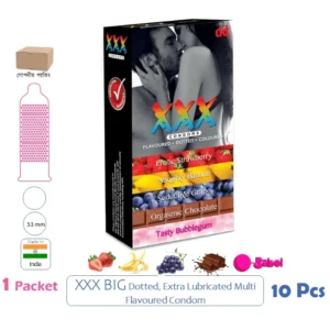 CSKU100633 XXX Condoms Assorted Flavours