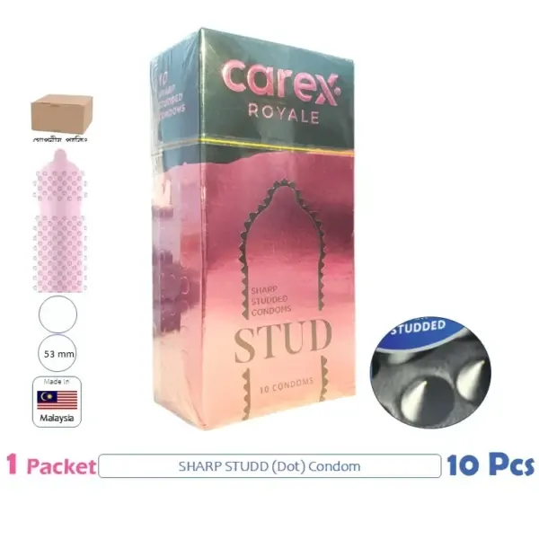 Carex Super Studd Condom 1 Pack (10 Pcs) – Condokan
