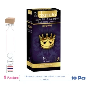 CSKU100811 Okamoto Crown 1 Pack (10 Pcs)