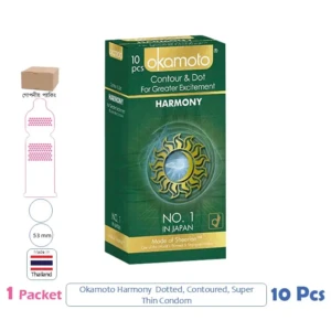 CSKU100811 Okamoto Harmony 1 Pack (10 Pcs)
