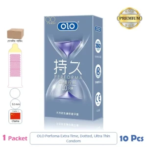 CSKU100887 OLO Lasting Performa Condom 1 Pack (10 Pcs)