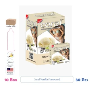 Coral Vanila Flavour 3 Pcs ( 1 Box )