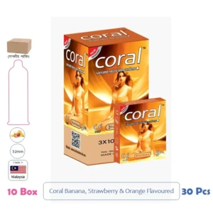 CSKU100036 Coral 3 fruits (Girls Photo ) 1 Box (3 pcs )
