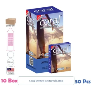 CSKU100162 Coral Super Dotted 1 Box (3 Pcs)