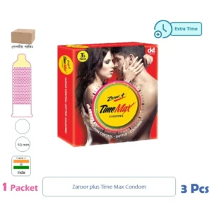 CSKU100644 Zaroor Plus Time Max 1 Pack (3 Pcs)