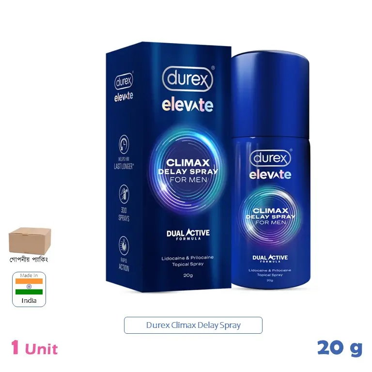 CSKU100779 Durex elevate Climax Delay Spray 20g