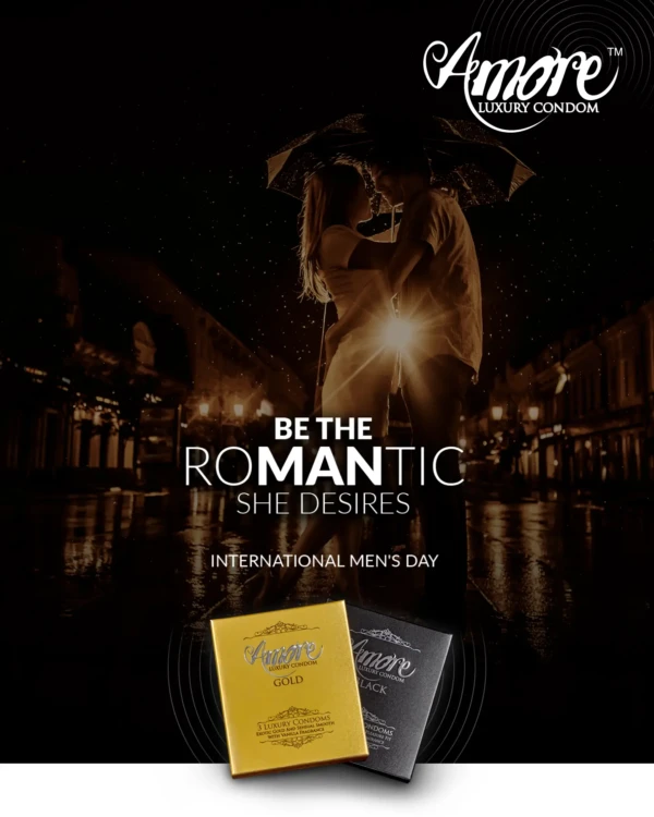 Combro Condol Amore Black & Gold Condom Combo 2 Pack – (6 Pcs) ( ফ্রি ডেলিভারি ...
