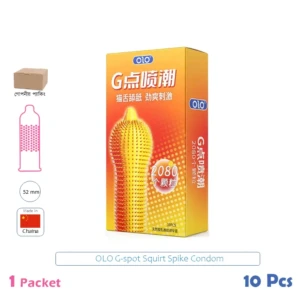 CSKU101008 OLO G-spot Squirt Spike Condom 1 Pack (10 Pcs)