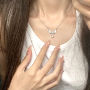 Cadena-Portacables-En-Acero-Inoxidable-304-Con-Collar-Colgante-De-Cobre-En-Dise-o-Alas-De-ngel-Estilo-Dulce-Para-Mujer-2